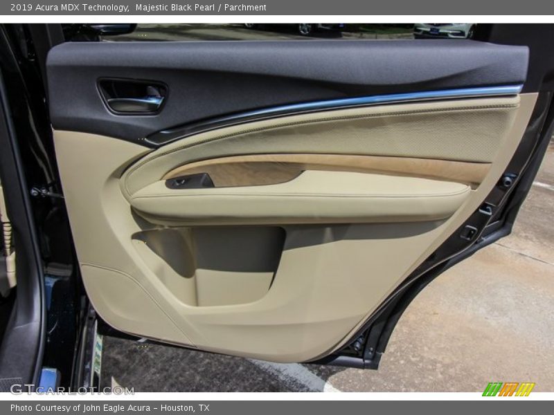 Majestic Black Pearl / Parchment 2019 Acura MDX Technology