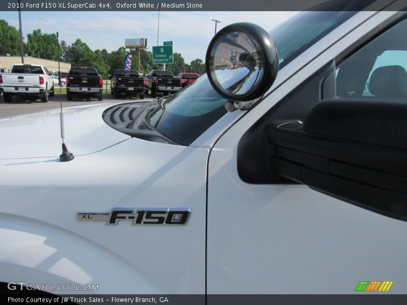 Oxford White / Medium Stone 2010 Ford F150 XL SuperCab 4x4