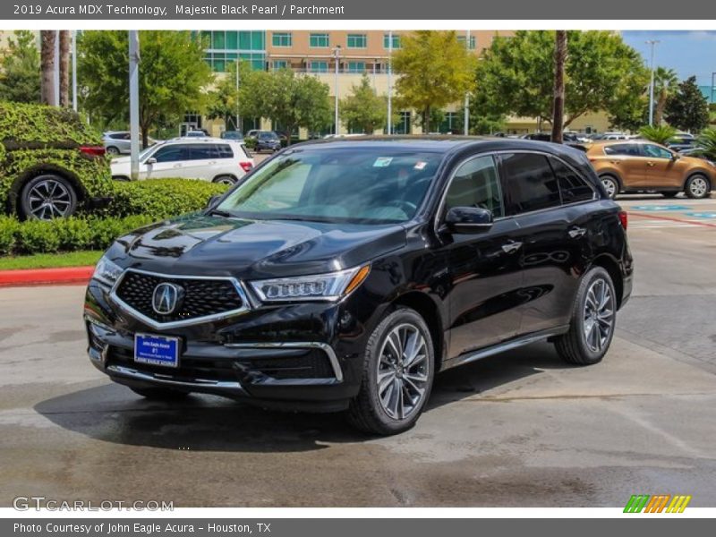 Majestic Black Pearl / Parchment 2019 Acura MDX Technology