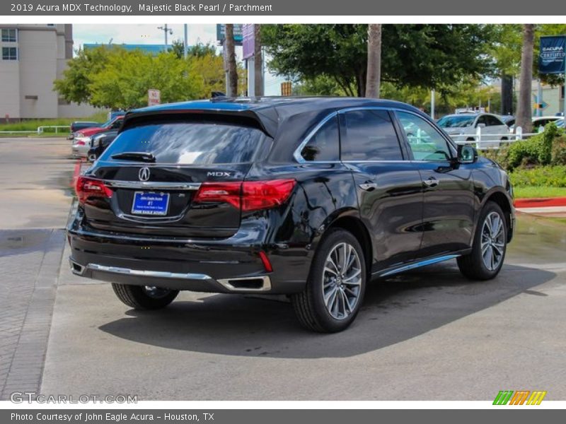 Majestic Black Pearl / Parchment 2019 Acura MDX Technology