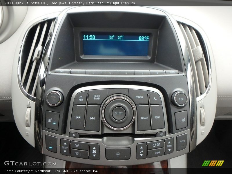 Red Jewel Tintcoat / Dark Titanium/Light Titanium 2011 Buick LaCrosse CXL