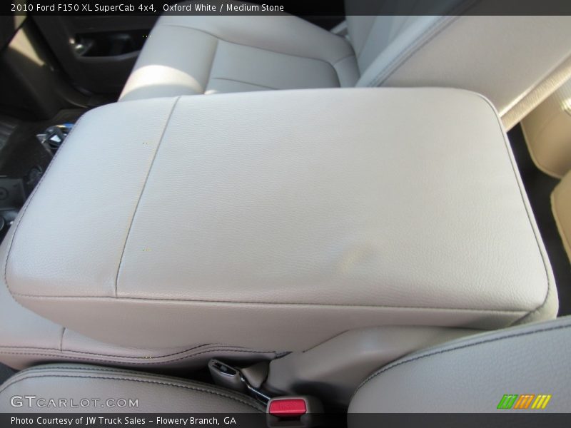 Oxford White / Medium Stone 2010 Ford F150 XL SuperCab 4x4