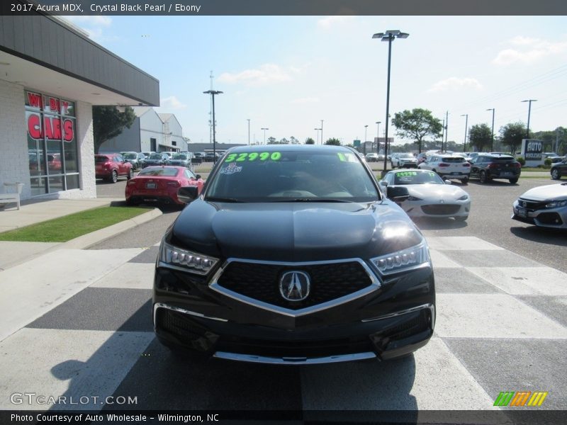 Crystal Black Pearl / Ebony 2017 Acura MDX