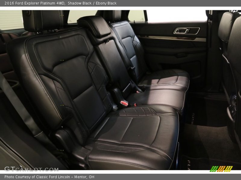 Shadow Black / Ebony Black 2016 Ford Explorer Platinum 4WD