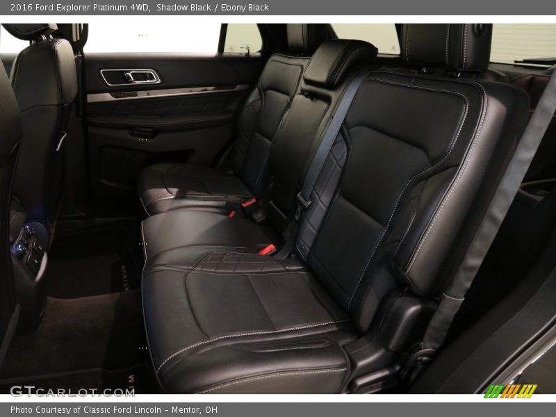 Shadow Black / Ebony Black 2016 Ford Explorer Platinum 4WD