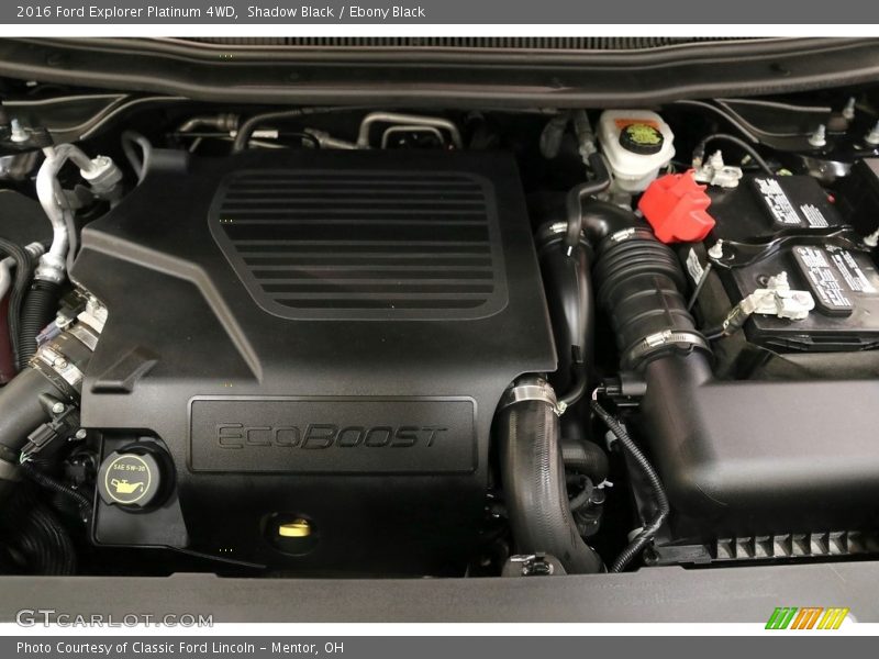 Shadow Black / Ebony Black 2016 Ford Explorer Platinum 4WD