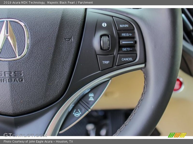 Majestic Black Pearl / Parchment 2019 Acura MDX Technology