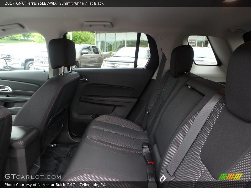 Summit White / Jet Black 2017 GMC Terrain SLE AWD