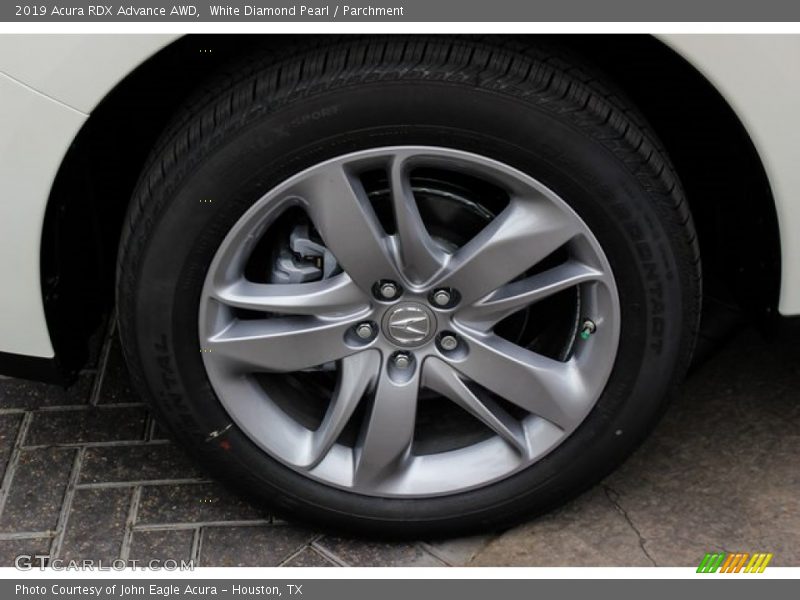 White Diamond Pearl / Parchment 2019 Acura RDX Advance AWD