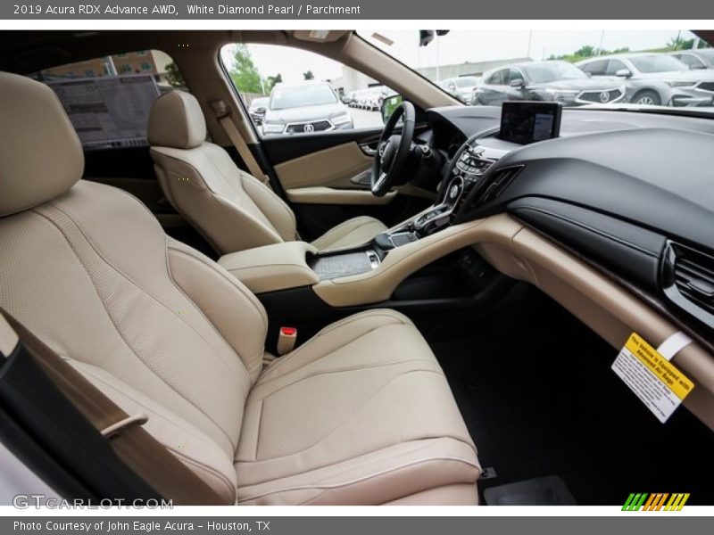 White Diamond Pearl / Parchment 2019 Acura RDX Advance AWD