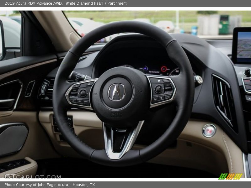 White Diamond Pearl / Parchment 2019 Acura RDX Advance AWD