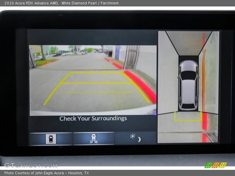 White Diamond Pearl / Parchment 2019 Acura RDX Advance AWD