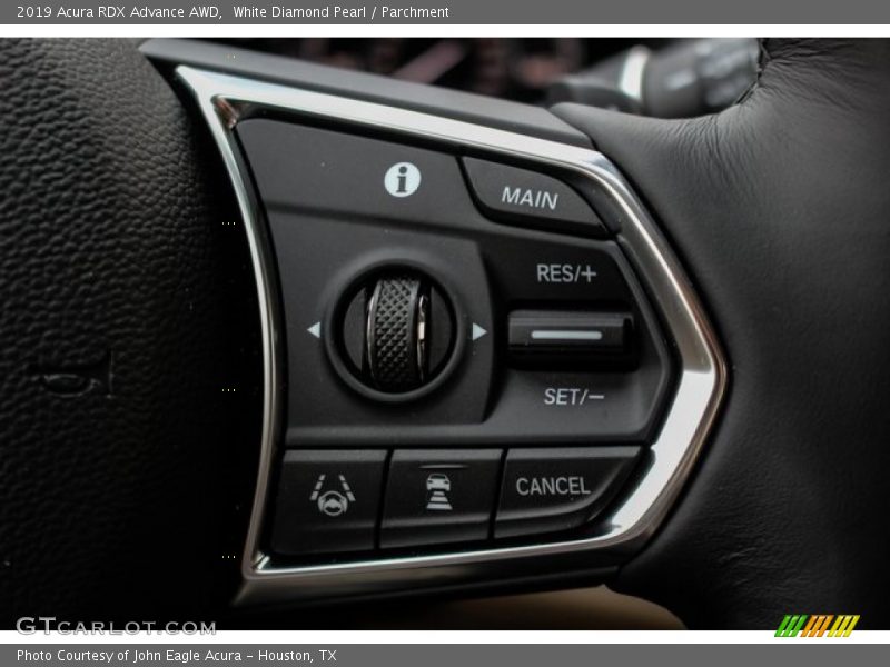 White Diamond Pearl / Parchment 2019 Acura RDX Advance AWD