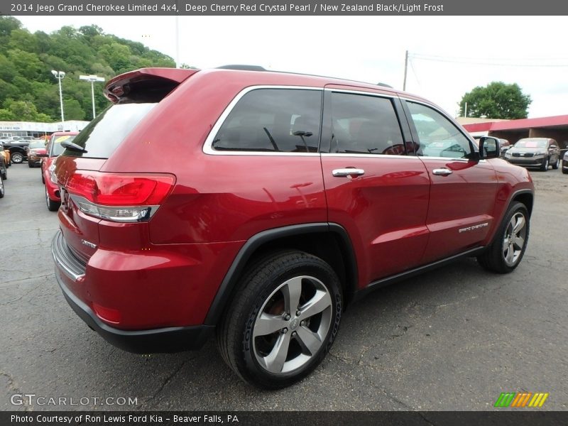 Deep Cherry Red Crystal Pearl / New Zealand Black/Light Frost 2014 Jeep Grand Cherokee Limited 4x4