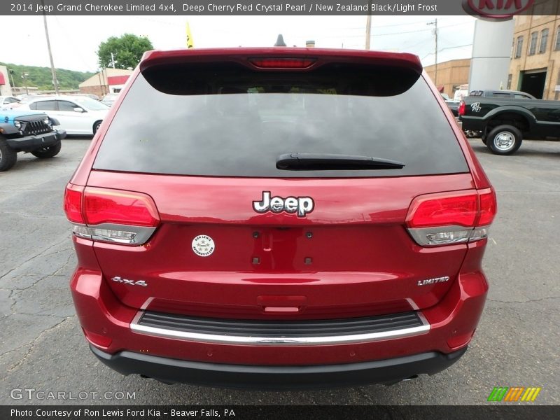 Deep Cherry Red Crystal Pearl / New Zealand Black/Light Frost 2014 Jeep Grand Cherokee Limited 4x4