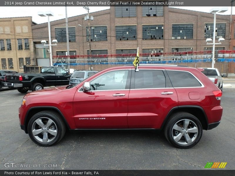 Deep Cherry Red Crystal Pearl / New Zealand Black/Light Frost 2014 Jeep Grand Cherokee Limited 4x4