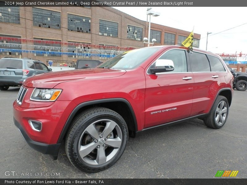 Deep Cherry Red Crystal Pearl / New Zealand Black/Light Frost 2014 Jeep Grand Cherokee Limited 4x4