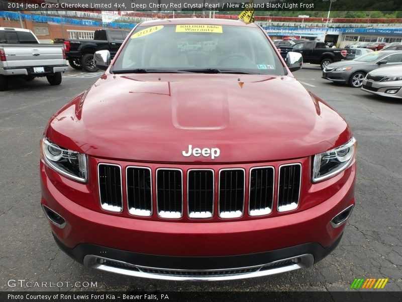 Deep Cherry Red Crystal Pearl / New Zealand Black/Light Frost 2014 Jeep Grand Cherokee Limited 4x4