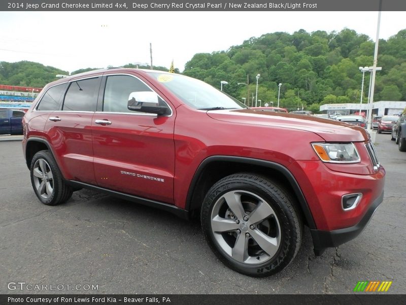 Deep Cherry Red Crystal Pearl / New Zealand Black/Light Frost 2014 Jeep Grand Cherokee Limited 4x4