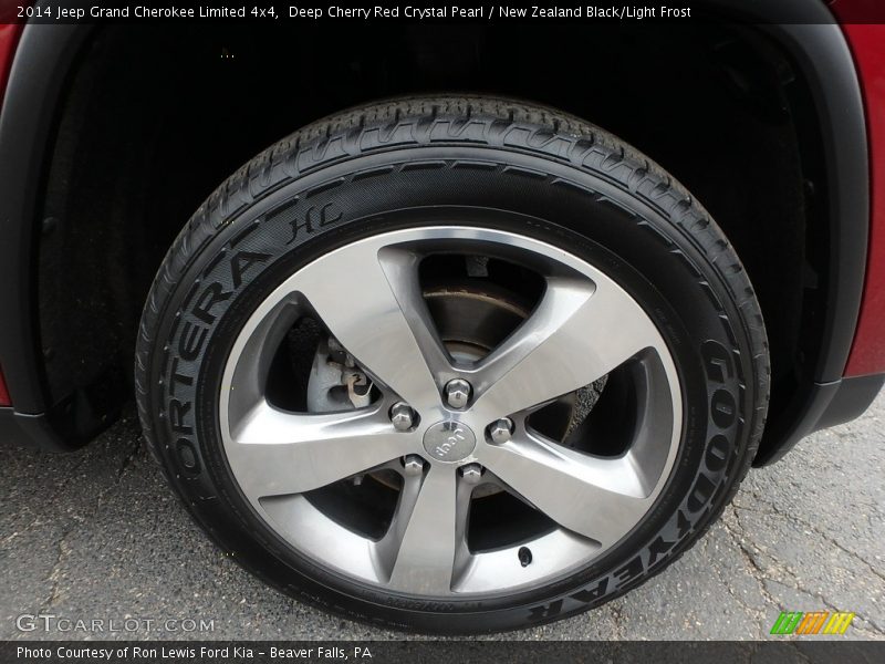 Deep Cherry Red Crystal Pearl / New Zealand Black/Light Frost 2014 Jeep Grand Cherokee Limited 4x4
