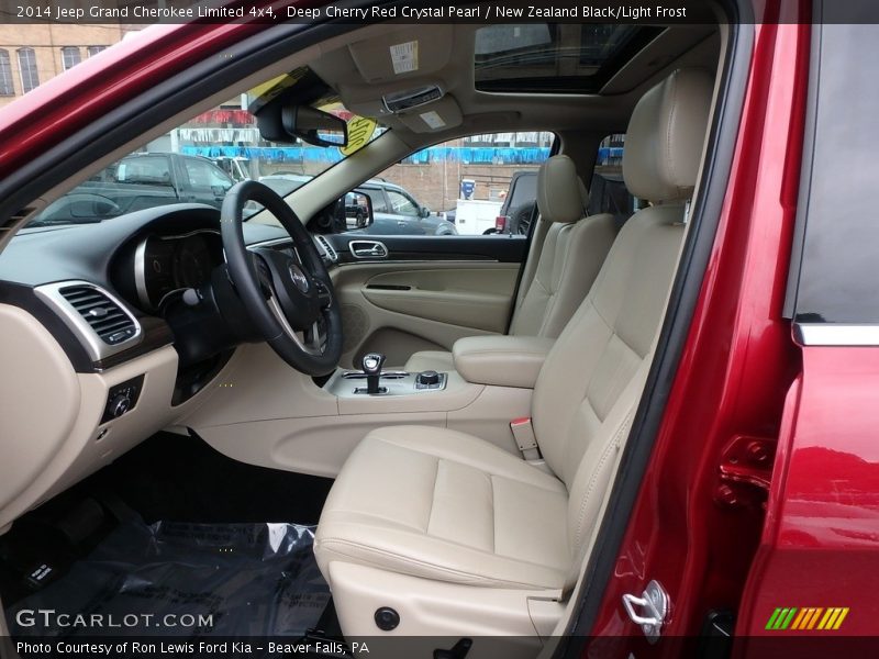 Deep Cherry Red Crystal Pearl / New Zealand Black/Light Frost 2014 Jeep Grand Cherokee Limited 4x4