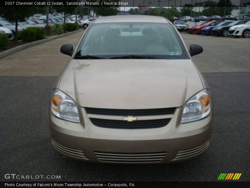Sandstone Metallic / Neutral Beige 2007 Chevrolet Cobalt LS Sedan