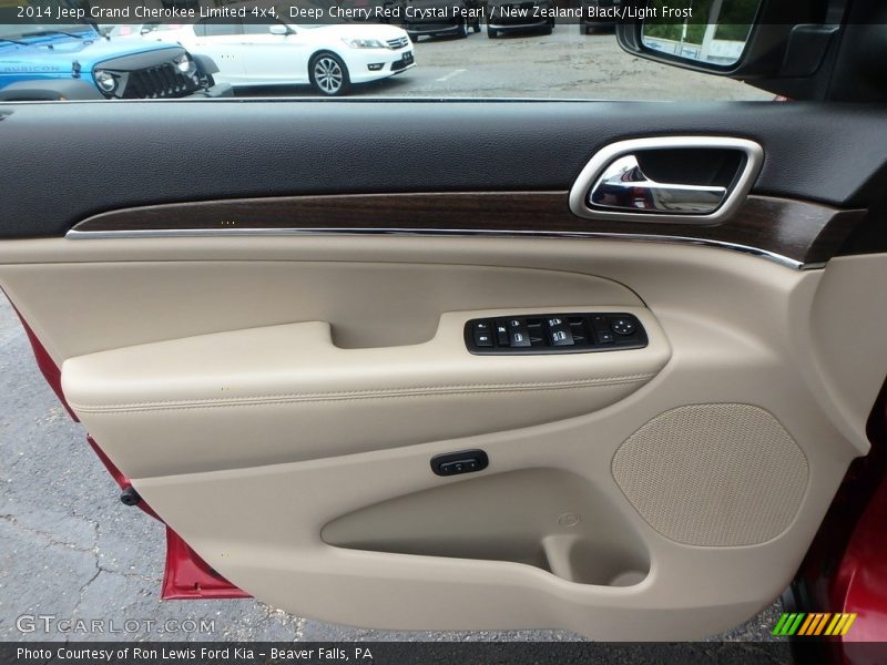 Deep Cherry Red Crystal Pearl / New Zealand Black/Light Frost 2014 Jeep Grand Cherokee Limited 4x4
