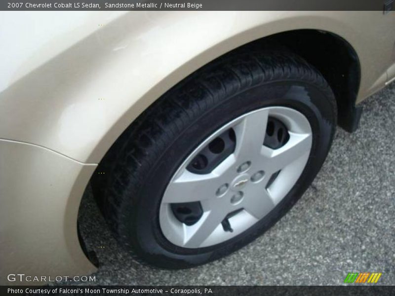 Sandstone Metallic / Neutral Beige 2007 Chevrolet Cobalt LS Sedan