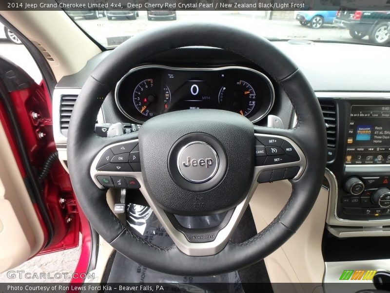 Deep Cherry Red Crystal Pearl / New Zealand Black/Light Frost 2014 Jeep Grand Cherokee Limited 4x4
