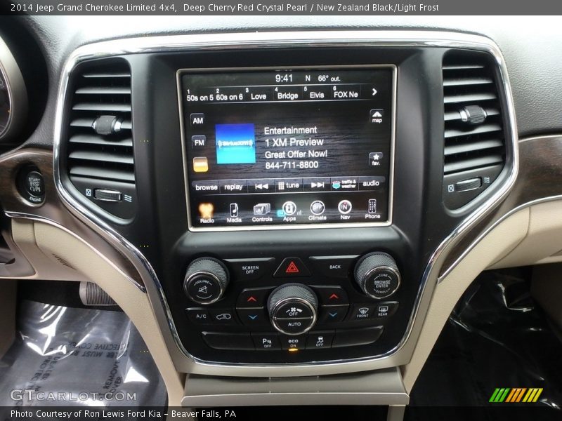 Deep Cherry Red Crystal Pearl / New Zealand Black/Light Frost 2014 Jeep Grand Cherokee Limited 4x4