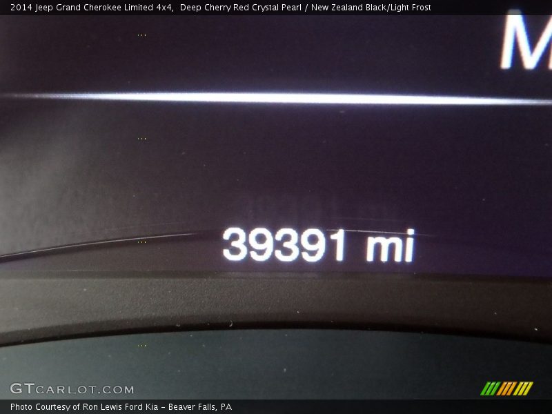 Deep Cherry Red Crystal Pearl / New Zealand Black/Light Frost 2014 Jeep Grand Cherokee Limited 4x4