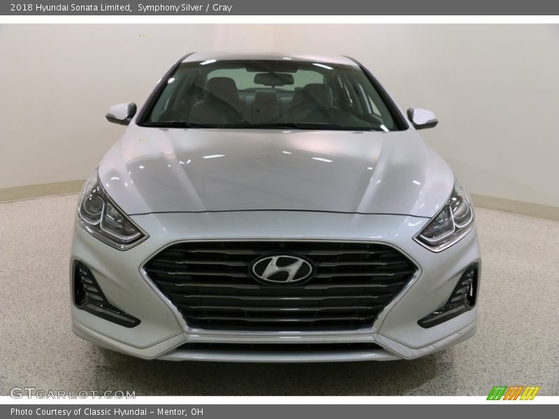 Symphony Silver / Gray 2018 Hyundai Sonata Limited