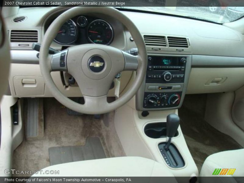 Sandstone Metallic / Neutral Beige 2007 Chevrolet Cobalt LS Sedan