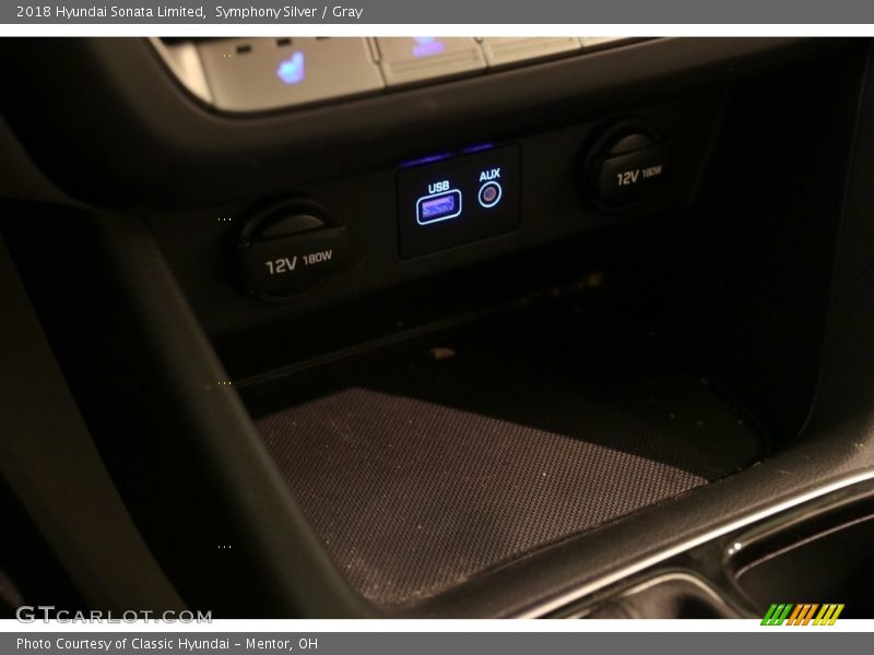Symphony Silver / Gray 2018 Hyundai Sonata Limited