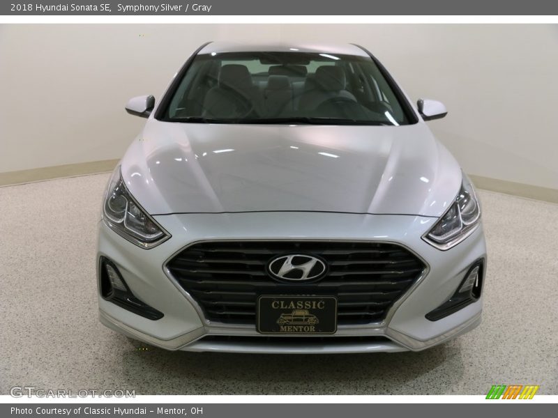 Symphony Silver / Gray 2018 Hyundai Sonata SE