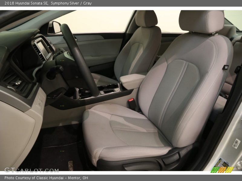 Symphony Silver / Gray 2018 Hyundai Sonata SE