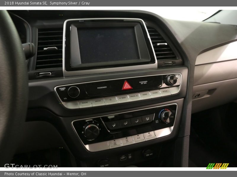 Symphony Silver / Gray 2018 Hyundai Sonata SE