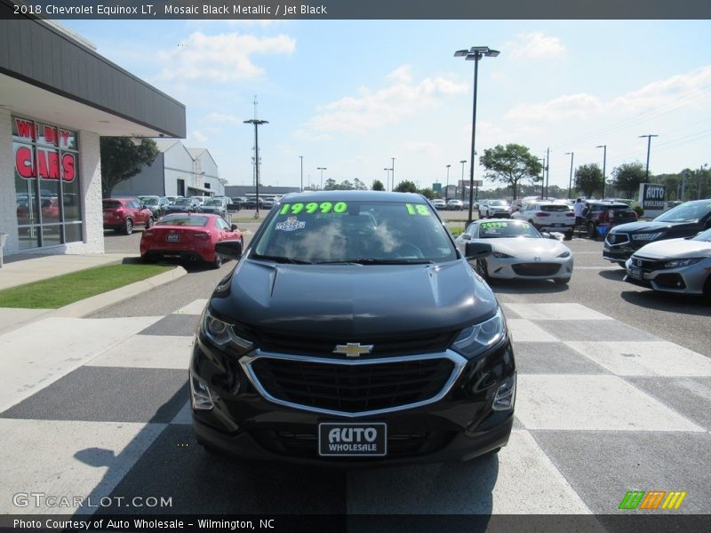 Mosaic Black Metallic / Jet Black 2018 Chevrolet Equinox LT
