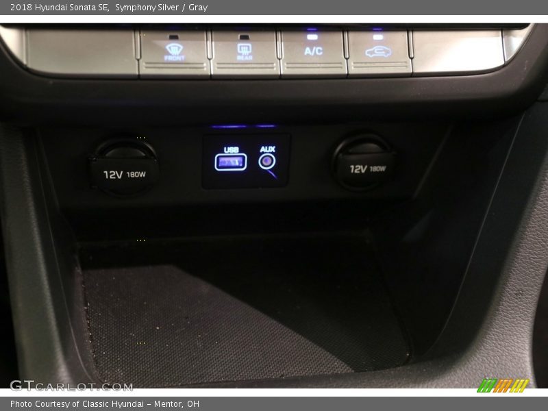 Symphony Silver / Gray 2018 Hyundai Sonata SE