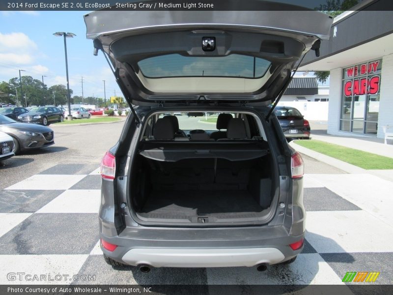 Sterling Gray / Medium Light Stone 2014 Ford Escape SE 2.0L EcoBoost