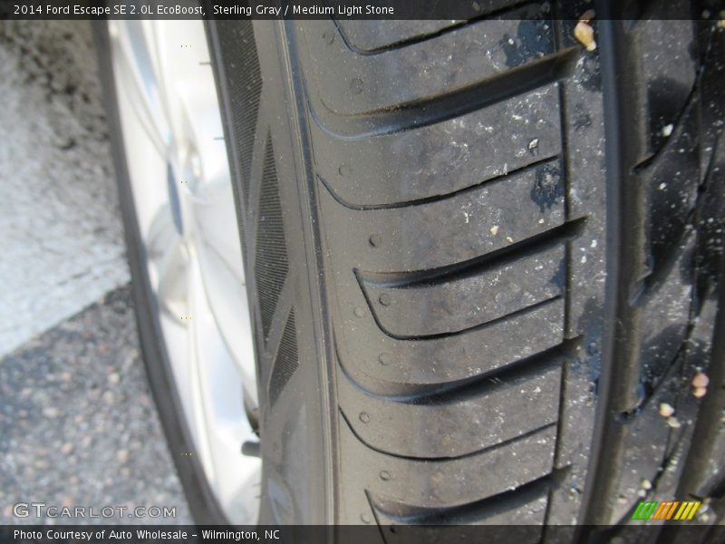 Sterling Gray / Medium Light Stone 2014 Ford Escape SE 2.0L EcoBoost