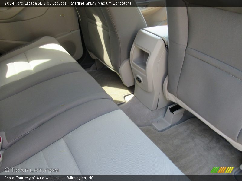 Sterling Gray / Medium Light Stone 2014 Ford Escape SE 2.0L EcoBoost