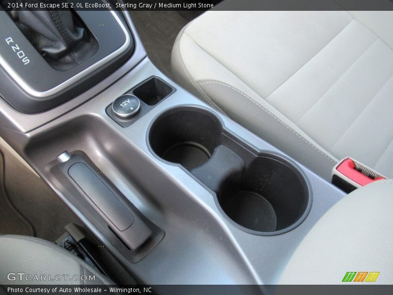 Sterling Gray / Medium Light Stone 2014 Ford Escape SE 2.0L EcoBoost