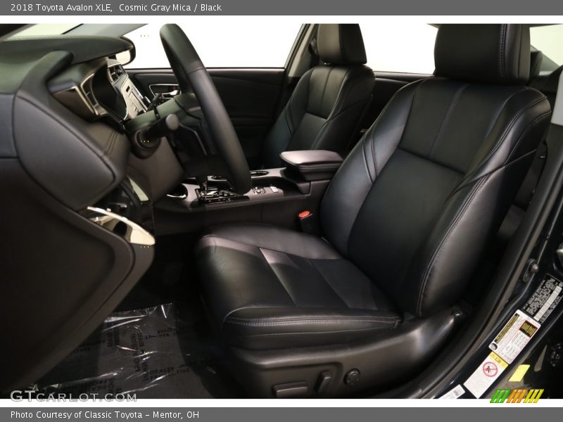 Cosmic Gray Mica / Black 2018 Toyota Avalon XLE