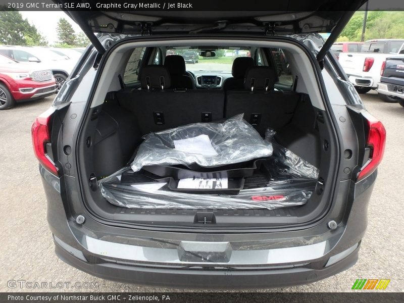 Graphite Gray Metallic / Jet Black 2019 GMC Terrain SLE AWD