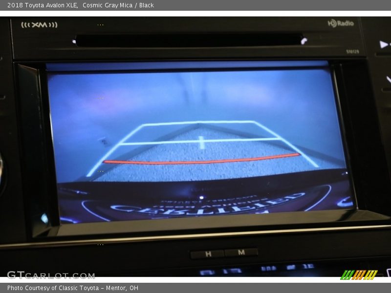 Cosmic Gray Mica / Black 2018 Toyota Avalon XLE