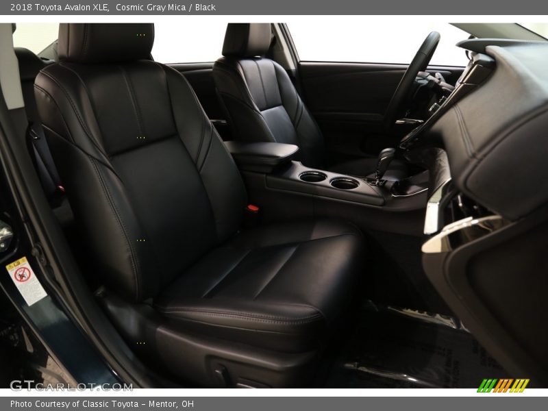 Cosmic Gray Mica / Black 2018 Toyota Avalon XLE