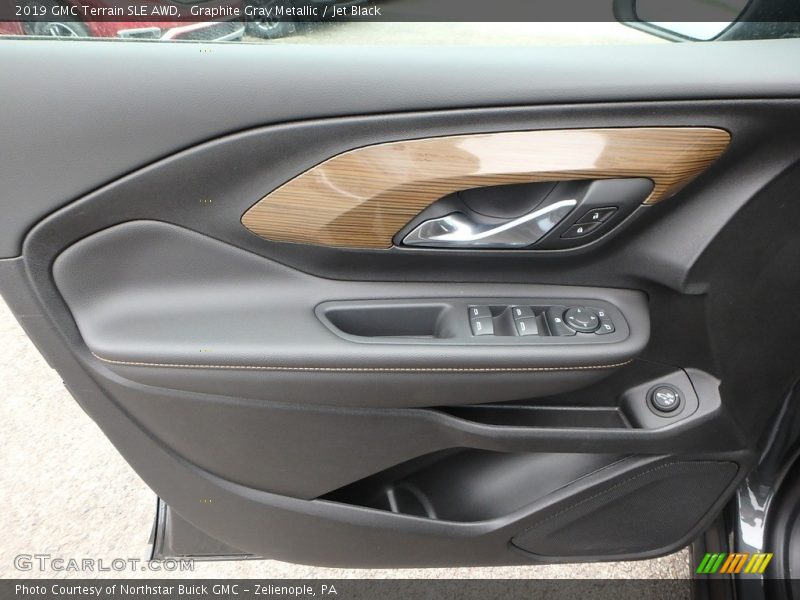 Graphite Gray Metallic / Jet Black 2019 GMC Terrain SLE AWD