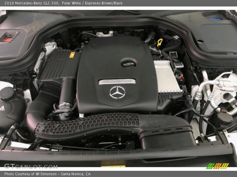 Polar White / Espresso Brown/Black 2019 Mercedes-Benz GLC 300