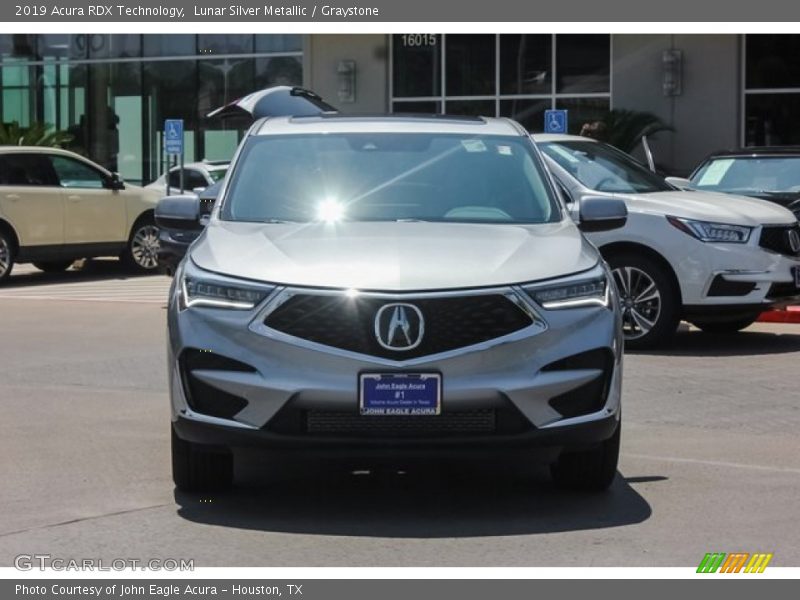 Lunar Silver Metallic / Graystone 2019 Acura RDX Technology